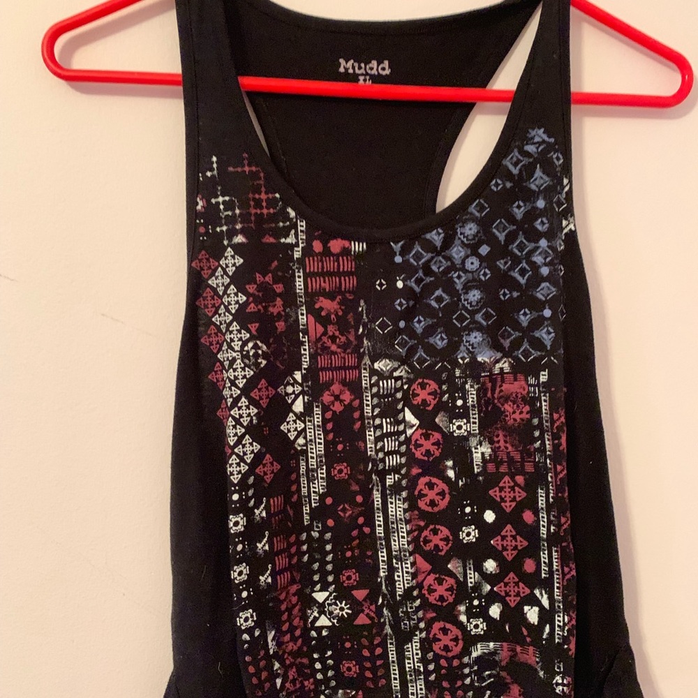 American flag tank top